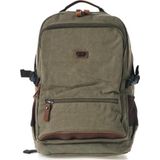 Ccs London 51573 Laptop Kanvas Sirt Cantasi Haki
