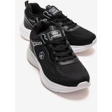 Ccway Bağlı Anorak Kadın Spor Ayakkabı Siyah Beyaz