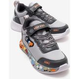 Ccway Çocuk Anorak Resimli Cırtlı Spor Ayakkabı 26-30 Buz Füme - 0 - Siyah