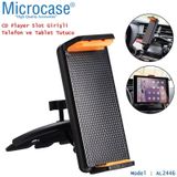 Cd Player Slot Girişli Araç Içi Telefon Ve Tablet Tutucu - Al2446