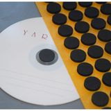 CD ve DVD Tutucu Eva Sünger Arkası Yapışkanlı 1020 adet - Siyah