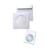 Cd Zarfı Pencereli Cd / Dvd Zarf Beyaz Zarf - 10 Adet