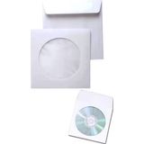 Cd Zarfı Pencereli Cd / Dvd Zarf Beyaz Zarf - 20 Adet
