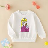 Cda Premium Müzisyen Kız Unisex Çocuk Sweatshirt - 001-Beyaz - 5 - 6 Yaş