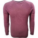 Ce-Ce C3733 Erkek Basic Triko Bisiklet Yaka İnce Kazak - C3733 - Bordo - ST00808-Bordo-M