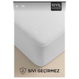 ce home collectıon %100 Bambu Sıvı Geçirmez Fitted Alez | Nefes Alan Yatak Koruyucu, Terletmeyen Lastikli Yatak Alezi