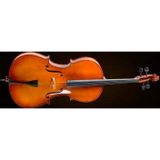 CE400G12 Cello Kılıflı+Yay+Reçine, 1/2 Scale, German Sistem