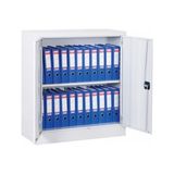 Ceasan 100 cm Tek Kapılı Çelik Dosya Dolabı 50X40X100 cm Gri (Ral 7035)