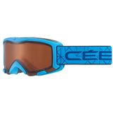 Cebe BIONIC Çocuk Ergen Mat Blue Orange Flash Mirror Cat.2 Kayak Gözlüğü