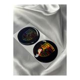 CEBECİOTO HOLOGRAM PORSH Damla Etiket 5x5 2li Motor Aksesuarı Etiket Sticker Reflektör Uyumlu