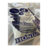 CEBECİOTO HONDA MAVİ KABARTMALI STİCKER SET