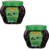 Cebel 2li Fırsat Paketi 2 Adet Siyah Zeytin Iri Taneli 1000+1000 Gr. - 2 kg
