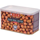 Cebel Çizik Yeşil Zeytin 700 gr M 261-290 Kalibre Doğal Lezzet ve Çok Yönlü Kullanım