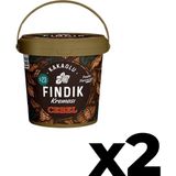 Cebel Fındık Parçacıklı Kakaolu Fındık Kreması 900 gr Kova 2'li Set - 1,8 kg