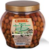 Cebel Kırma Yeşil Zeytin 1000 gr Pet Doğal Ambalajda Organik Zeytin Türü - 1 kg
