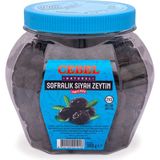 Cebel Sofralık Siyah Zeytin 2xs 351-380 Kalibre 1000 gr Pet Doğal ve Yoğun Aroma - 1 kg