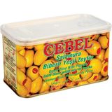 Cebel Yeşil Zeytin Biberli 600 gr