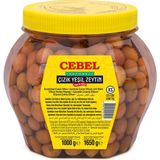 Cebel Yeşil Zeytin Çizik Xs 321-350 Kalibre 1000 gr Pet - 1 kg