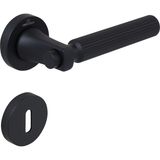Çebi Kapı Kolu Knurling A5187 MP24 MP24 Joon Çzg. ODA KAPI KOLU - Mat Siyah