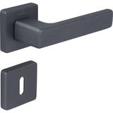 Çebi Kapı Kolu Zıpp C5212 MP67 Noktalı Gren ODA KAPI KOLU - Füme