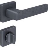 Çebi Kapı Kolu Zıpp C5212 MP67 Noktalı Gren WC KAPI KOLU - Füme