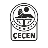 Çeçen Bayrak Folyo Kesim Etiket Siyah (15 x 11 cm)