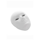Çeçen Home (2 Adet) Iş Eğitimi Karton Boyanabilir Maske Beyaz, 25 X 20,6 X 5 Cm