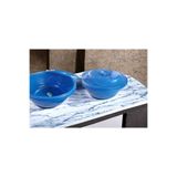 ÇEÇEN HOME 5 No Hamur Leğeni Badya Kapaklı Leğen Plastik Mavi 27Lt 21x51cm