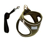 Cecepet Cool Walk Air Mesh Haki Köpek Göğüs Tasması Small
