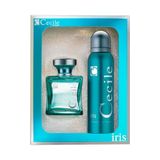 Cecile 8698438005692 100 ml + 150 ml İris Edt Deodorant Kadın Parfüm Seti
