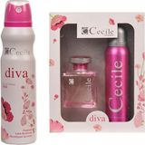 Cecile Diva Kofre Set Alana+ Cecile Diva Deodorant 150 ml