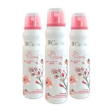 Cecile Lovely 3x150 ml Kadın Deodorant