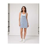 ÇEÇİM Kadın Denim Salopet Elbise
