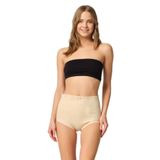 Cecimer 1 Beden Küçülten 2819 Karın Toparlayıcı Slip Double Lazer Korse, Bej, 2XL