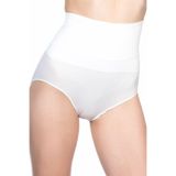 Cecimer 1 Beden Küçülten Beyaz Dikişsiz Slip Korse Slip Külot Korse 2016, Beyaz, XL