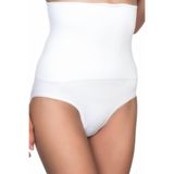 Cecimer 1 Beden Küçülten Beyaz Mı 2009 Yüksek Bel Double Slip Korse, Gri, 2XL