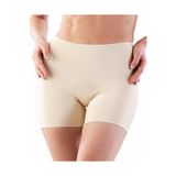 Cecimer 1 Beden Küçülten Çift Katlı Lazer Kesim Iz Yapmaz Boxer Korse Beyaz 2800, Beyaz, 2XL