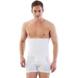 Cecimer 1 Beden Küçülten Erkek Beyaz Boxer Korse E1005, Beyaz, 2XL