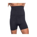 Cecimer 1 Beden Küçülten Erkek Boxer Paçalı Korse Siyah E1005s, Siyah, L