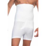 Cecimer 1 Beden Küçülten Erkek Dikişsiz Çift Kat Boxer Korse E1005, Gri, 2XL