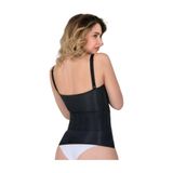 Cecimer 1 Beden Küçülten Göğüs Altı Balenli Askılı Korse Siyah 2946, Siyah, 2XL