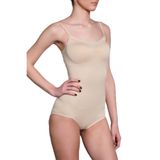 Cecimer 1 Beden Küçülten Ip Askılı Dikişsiz Çıtçıtlı Body Korse 1923 Ten, Bej, L