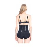 Cecimer 1 Beden Küçülten Kadın Altı Agraflı Özel Slip Body Korse, Turuncu, 2XL