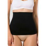 Cecimer 1 Beden Küçülten Kadın Siyah Seamless Bel Korse 2025, Siyah, 2XL