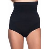 Cecimer 1 Beden Küçülten Kadın Siyah Yüksek Bel Külot Korse 2008s, Siyah, 2XL