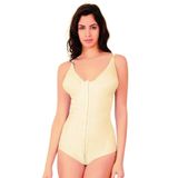 Cecimer 1 Beden Küçülten Kadın Ten Agraflı Toparlayıcı Boy Korse 2871, Bej, 2XL