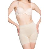 Cecimer 1 Beden Küçülten Kadın Ten Antiselülit Kalça Açık Boxer Korse 2034t, Bej, M