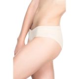 Cecimer 1 Beden Küçülten Kadın Ten Rengi Lazer Kesim Slip Korse, Bej, M