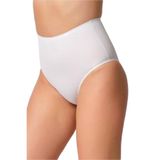 Cecimer 1 Beden Küçülten Kadın Yapıştırma Lazer Kesim Yüksek Bel Bato Slip Korse, Bej, L