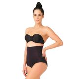 Cecimer 1 Beden Küçülten Lazer Kesim Slip Korse 2708 Siyah, Turuncu, S